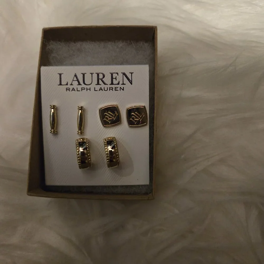 Ralph Lauren Earring Set - Picture 2 of 3